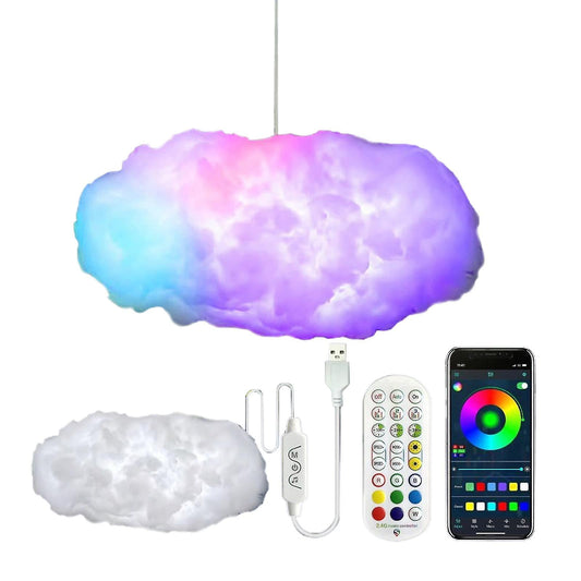 LUCES NAVIDAD NUBE RGB BLUETOOTH