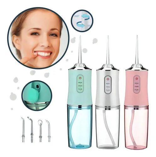 Irrigador Oral Dental Recargable Bucal