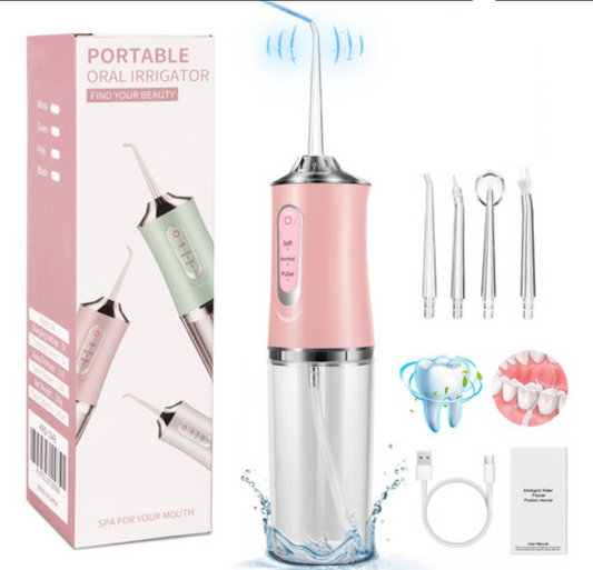 Irrigador Oral Dental Recargable Bucal