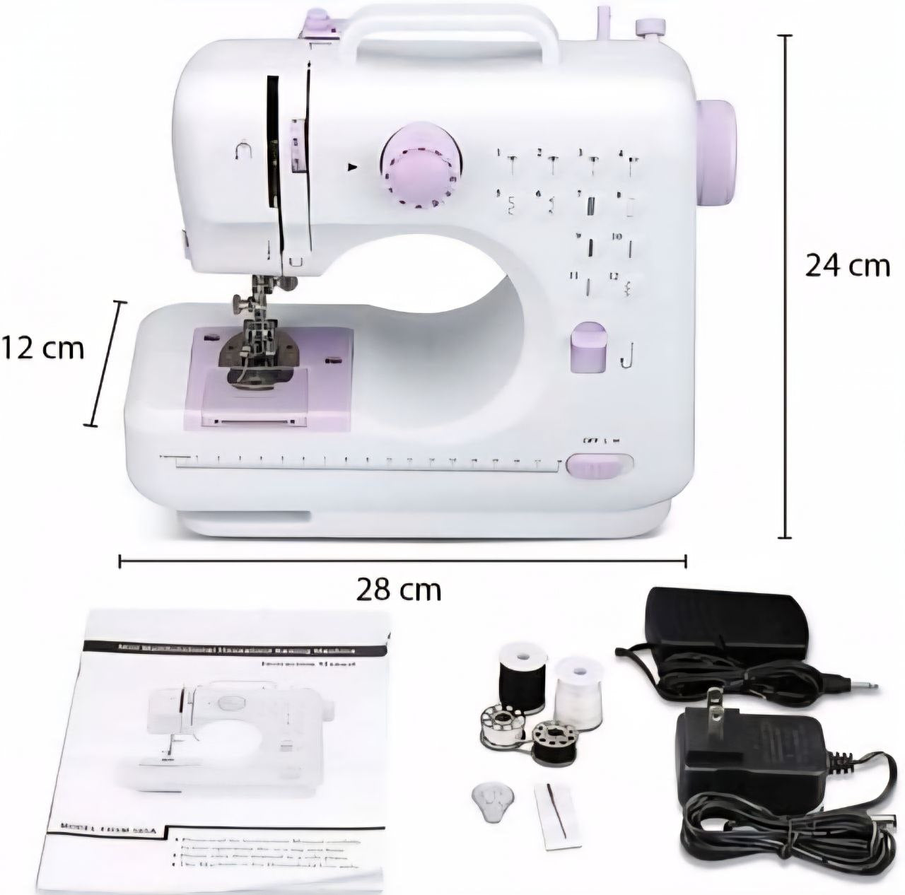 MAQUINA DE COSER ELECTRICA PORTATIL