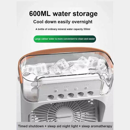 MINI VENTILADOR HUMIDIFICADOR ENFRIADOR