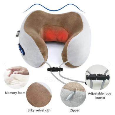 Masajeador Almohada De Cuello Electrico