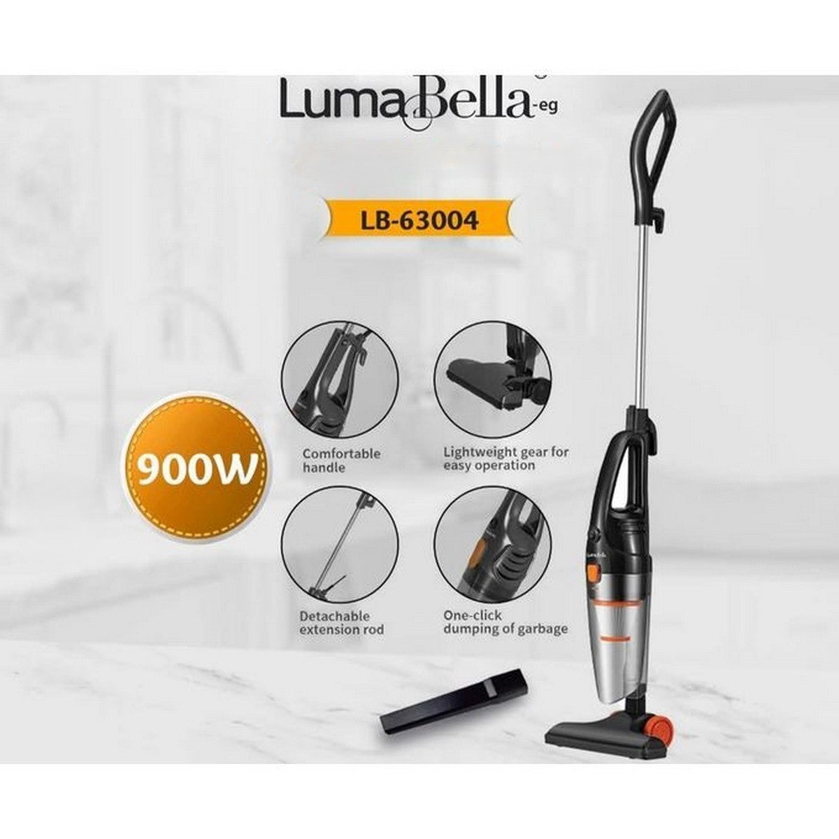 Aspiradora 2 en 1 900W