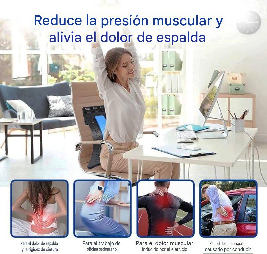 Estirador Espalda Soporte Lumbar ABS