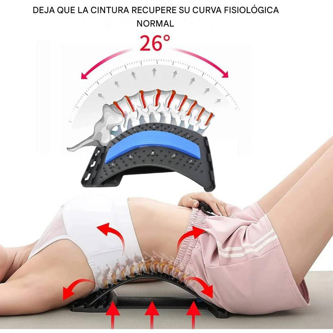Estirador Espalda Soporte Lumbar ABS