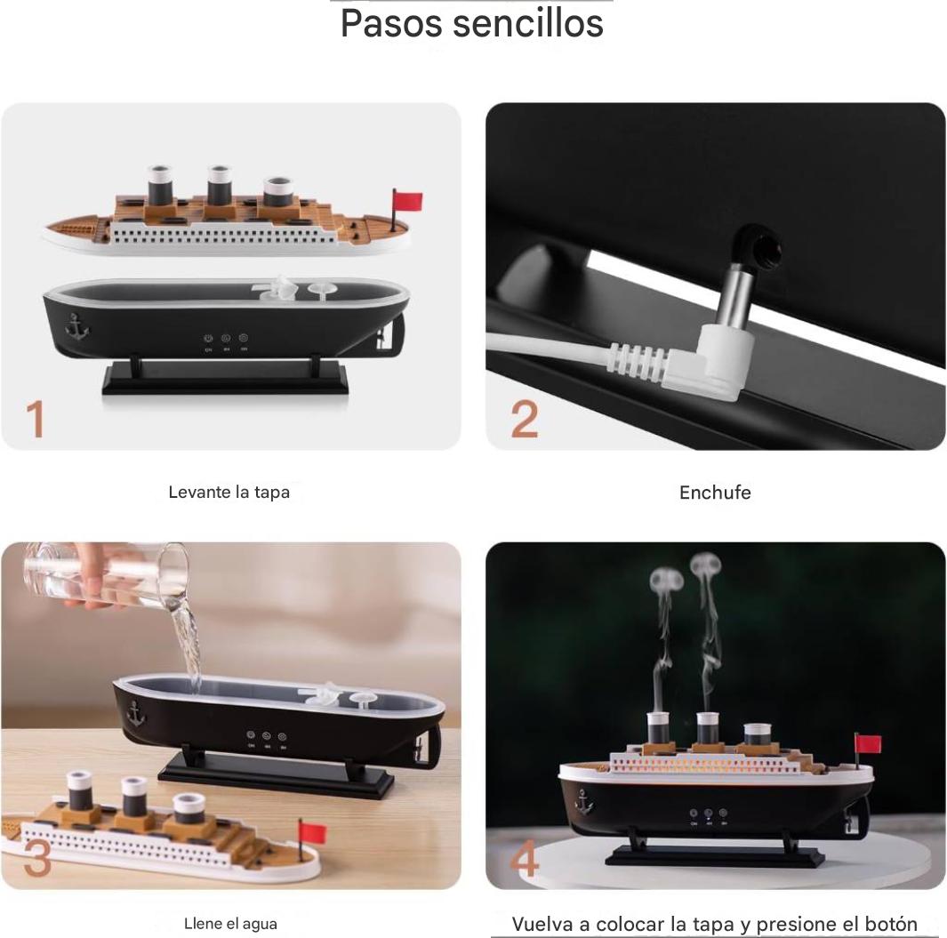 Humidificador Titanic Medusa
