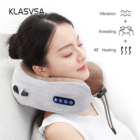 Masajeador Almohada De Cuello Electrico