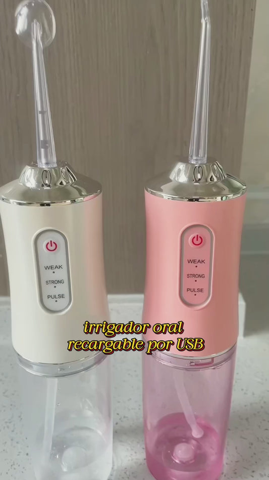 Irrigador Oral Dental Recargable Bucal