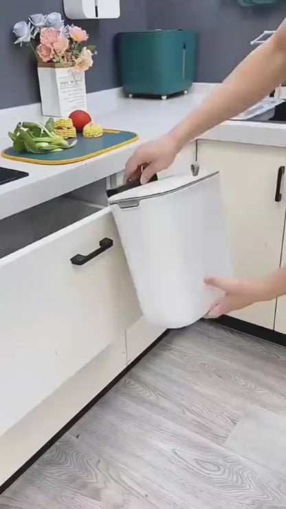 TACHO DE BASURA PLEGABLE