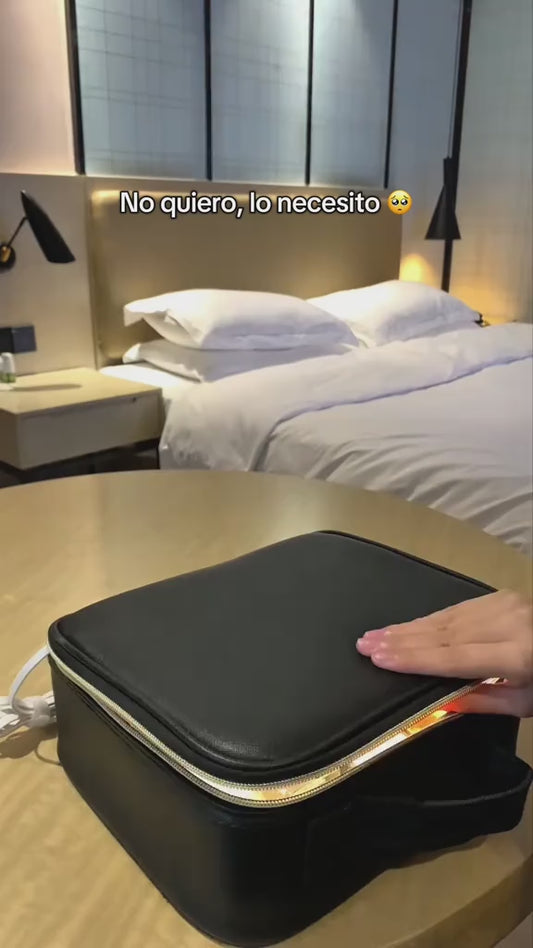 Cosmetiquera Con Espejo Led