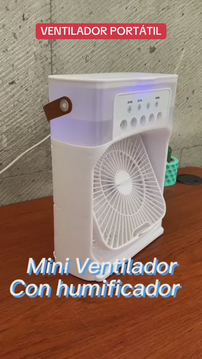MINI VENTILADOR HUMIDIFICADOR ENFRIADOR