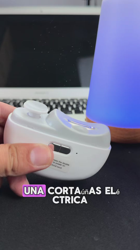 Corta uñas recargable